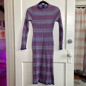 Stine Goya Tinita Striped Rib Knit Dress